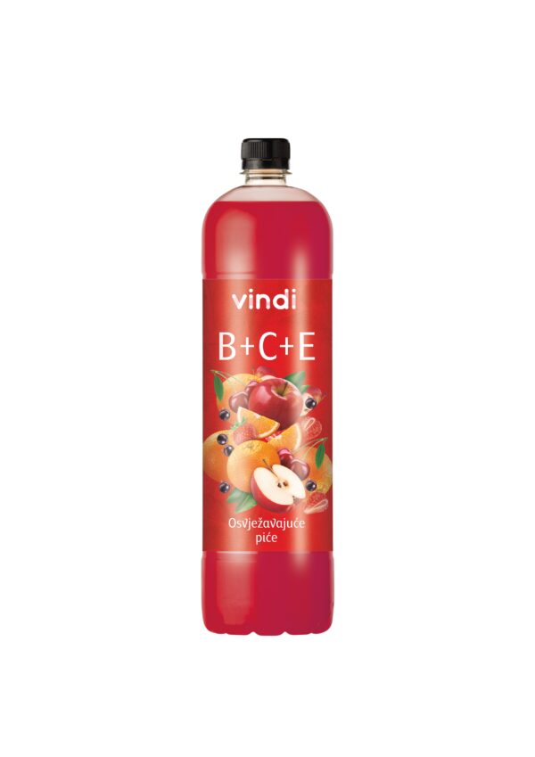 Vindi B+C+E, osvježavajuće piće 1,5 L, Vindija