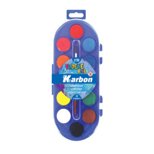 Vodene boje s kistom Karbon 12/1, FI30