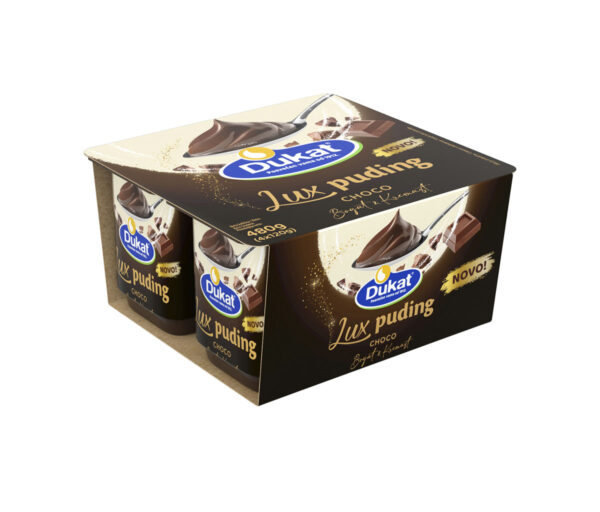 Lux puding čokolada 4x125 g, Dukat