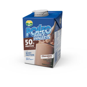 'z bregov Polleo Whey Protein mliječni napitak okus čokolada 0,5 L , Vindija