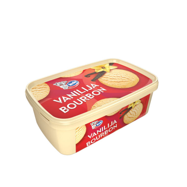 Vanilija burbon sladoled 2000 mL, Ledo