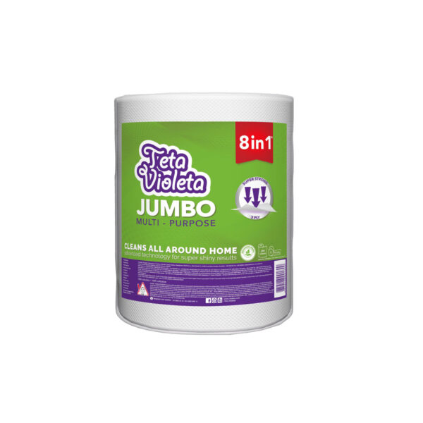 Teta Violeta Jumbo ručnik 8in1 3 sloja, 1/1, Violeta