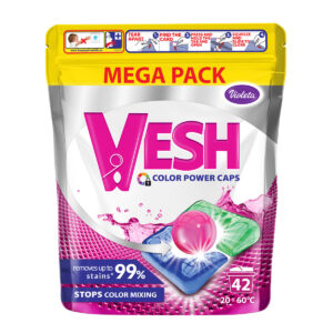 Vesh color power caps 42 pranja, Violeta