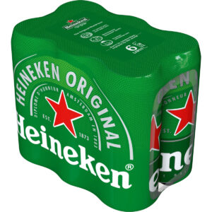 Heineken svijetlo pivo 6x0,5L, lim.