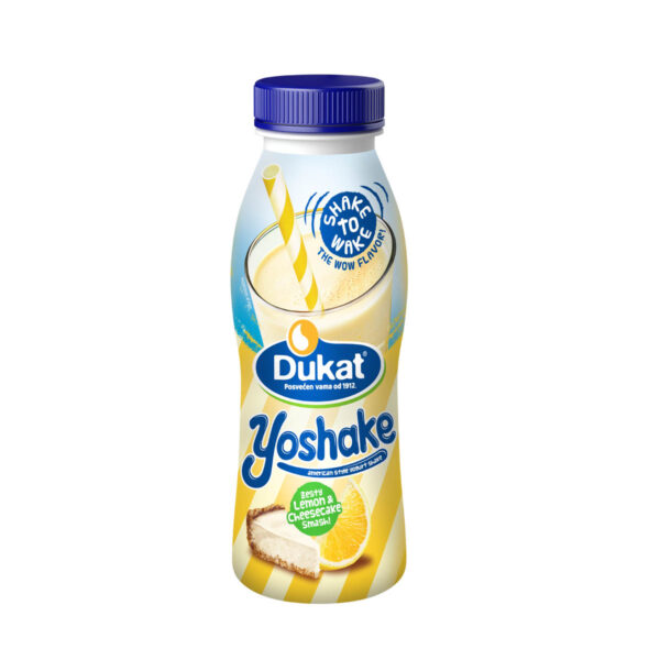 Yoshake Jogurt lemon&cheesecake 300 g, Dukat
